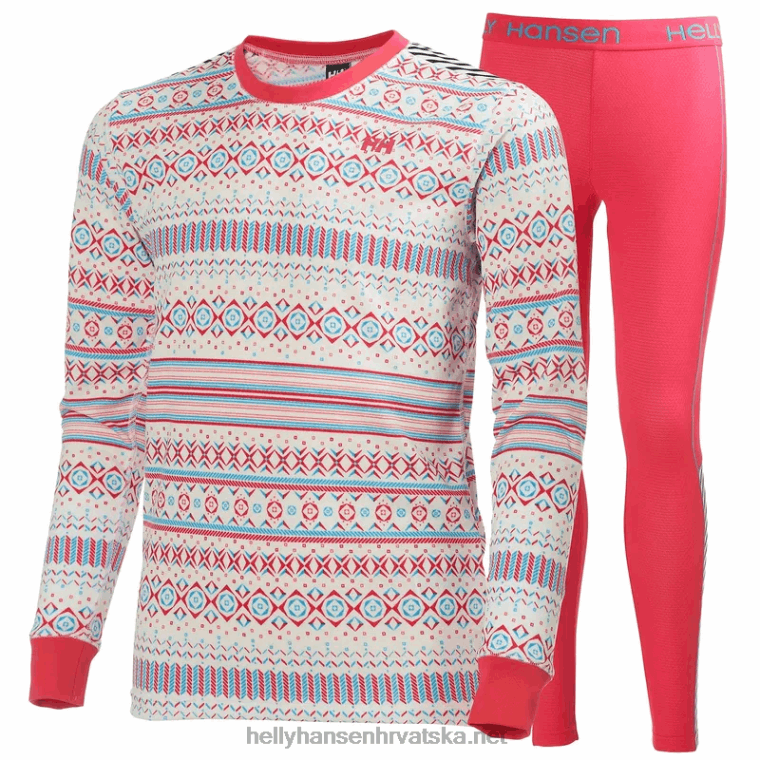 J0HV2489 juniorski hh lifa aktivni bazni set slojeva djeca Helly-Hansen djetelina / beba trupa - Image 5