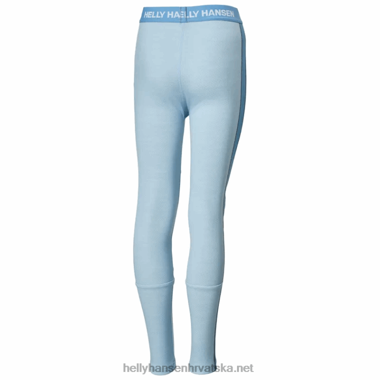 J0HV2492 juniorski grafički lifa merino osnovni sloj djeca Helly-Hansen djetelina/usluga gre - Image 7