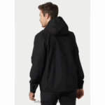 J0HV249 muška urbana kišna jakna muškarci Helly-Hansen crno - Image 3