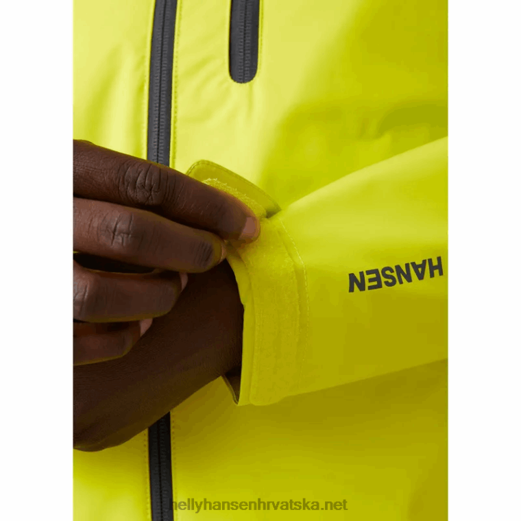 J0HV24 muška jakna za jedrenje za posadu muškarci Helly-Hansen slatka limeta - Image 7