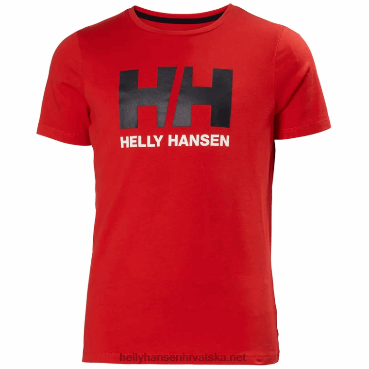 J0HV2509 juniorska majica s logotipom hh djeca Helly-Hansen slatka limeta/lilatech/bijela - Image 1