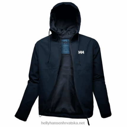 J0HV250 muška urbana kišna jakna muškarci Helly-Hansen mornarica
