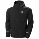 J0HV253 muška brza kišna jakna muškarci Helly-Hansen crno - Image 2