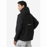 J0HV253 muška brza kišna jakna muškarci Helly-Hansen crno - Image 4
