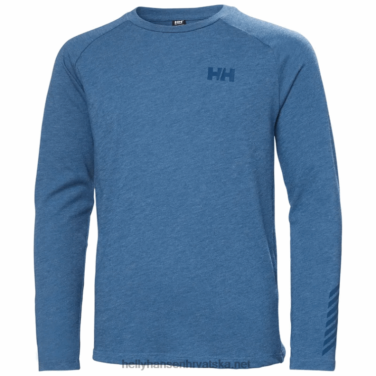 J0HV2574 juniori' loen tehnički osnovni sloj gornji djeca Helly-Hansen breskva jeka - Image 1
