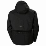 J0HV257 muška flex modularna kišna jakna muškarci Helly-Hansen crno - Image 2