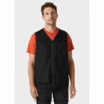 J0HV257 muška flex modularna kišna jakna muškarci Helly-Hansen crno - Image 12