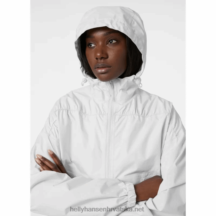 J0HV2589 ženska kišna jakna za bijeg žene Helly-Hansen siva magla es - Image 5