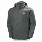 J0HV260 muška dubliner vodootporna jakna muškarci Helly-Hansen crno - Image 8