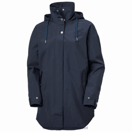 J0HV2611 ženska kabanica valentia žene Helly-Hansen bitno y/crno