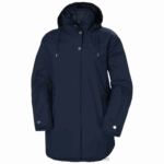J0HV2612 ženska kabanica valentia žene Helly-Hansen crna/mornarska