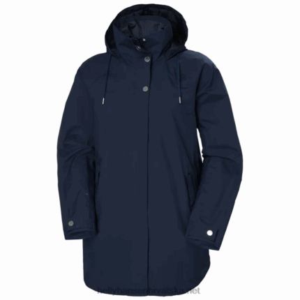 J0HV2612 ženska kabanica valentia žene Helly-Hansen crna/mornarska