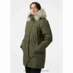 J0HV2630 ženska izolirana zimska parka senja žene Helly-Hansen ametist - Image 2