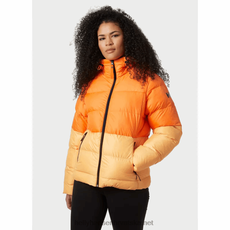J0HV2637 ženska aktivna puf jakna žene Helly-Hansen duboki fjord/crno - Image 2