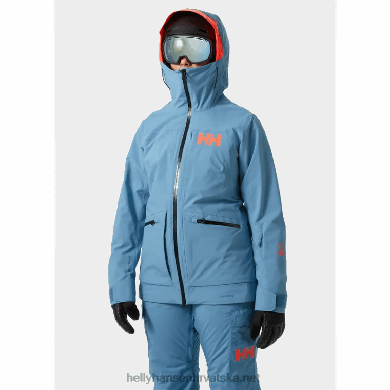 J0HV2653 ženska skijaška jakna powderqueen infinity žene Helly-Hansen najtamniji spr - Image 2