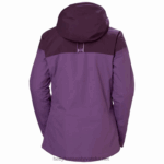 J0HV2656 ženska motionista lifaloft skijaška jakna žene Helly-Hansen zdrobljeni gra/najtamniji spr - Image 4