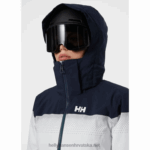 J0HV2658 ženska motionista lifaloft skijaška jakna žene Helly-Hansen zdrobljeni gra/najtamniji spr - Image 7