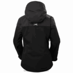 J0HV2659 ženska motionista lifaloft skijaška jakna žene Helly-Hansen zgnječena gra/najtamnija spr/bijela - Image 4