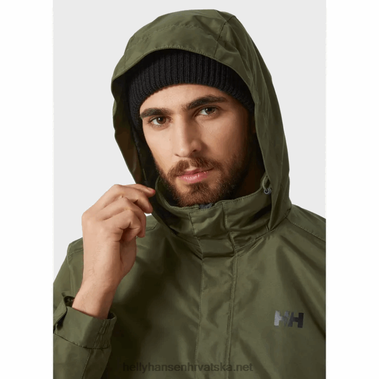 J0HV265 muška dubliner izolirana vodootporna jakna muškarci Helly-Hansen korisnost gre - Image 6