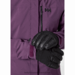 J0HV2660 ženska skijaška jakna snowplay žene Helly-Hansen bijelo crno - Image 6