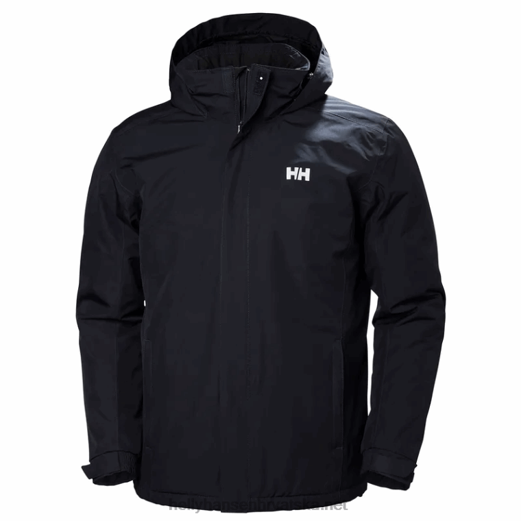 J0HV267 muška dubliner izolirana vodootporna jakna muškarci Helly-Hansen mornarica - Image 1