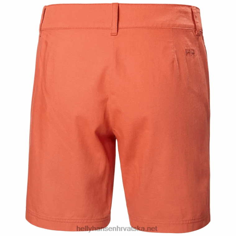 J0HV2689 ženske pier kratke hlače žene Helly-Hansen breskva echo/crna/mornarska - Image 4