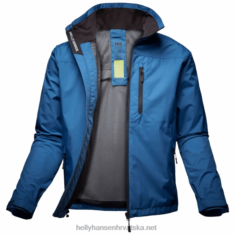 J0HV26 muška jakna za jedrenje za posadu muškarci Helly-Hansen azurit - Image 1