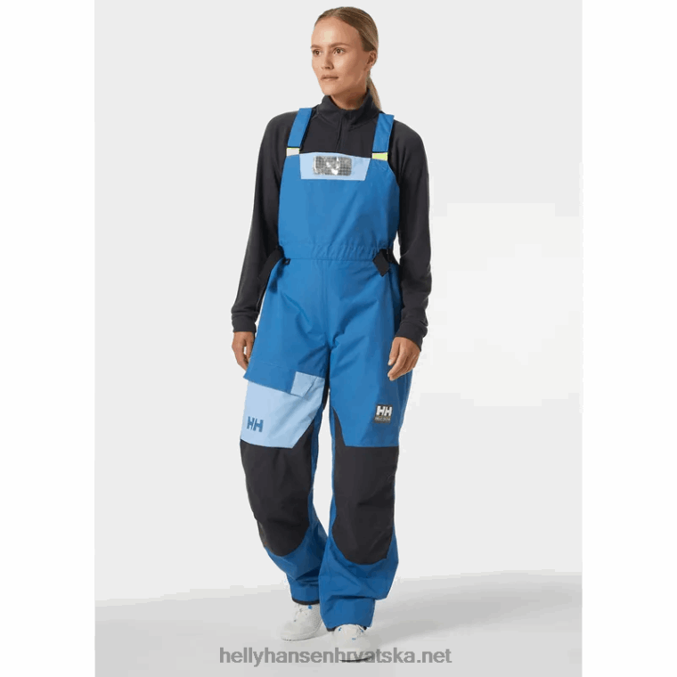 J0HV2730 ženska majica za obalno jedrenje Newport žene Helly-Hansen breskva jeka - Image 2