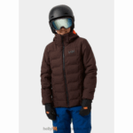 J0HV2746 juniorska skijaška jakna djeca Helly-Hansen malahit/ametist - Image 2