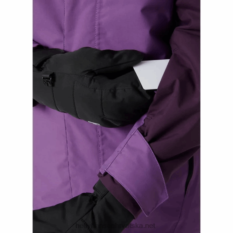 J0HV2748 skijaška jakna za juniore djeca Helly-Hansen trostruki espr/navy - Image 6