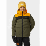 J0HV2753 juniorska ciklonska skijaška jakna djeca Helly-Hansen ametist/duboki fjord - Image 2