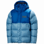 J0HV2761 juniors' vision pufnasta jakna djeca Helly-Hansen malahit/cloudberry