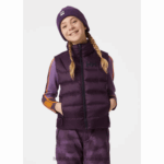J0HV2763 juniorski isfjord donji prsluk djeca Helly-Hansen modra magla/crna - Image 2