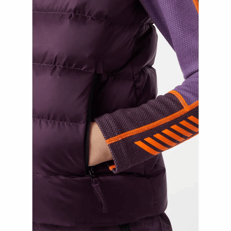 J0HV2763 juniorski isfjord donji prsluk djeca Helly-Hansen modra magla/crna - Image 5