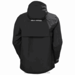 J0HV276 muška patrolna prijelazna kišna jakna muškarci Helly-Hansen crno - Image 4