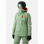 J0HV2795 ženska skijaška jakna powshot žene Helly-Hansen crno - Image 2