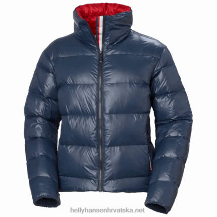 J0HV2798 ženska courchevel puf jakna žene Helly-Hansen crno