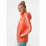 J0HV2810 juniorska prugasta vjetrovka djeca Helly-Hansen slatka limeta - Image 7
