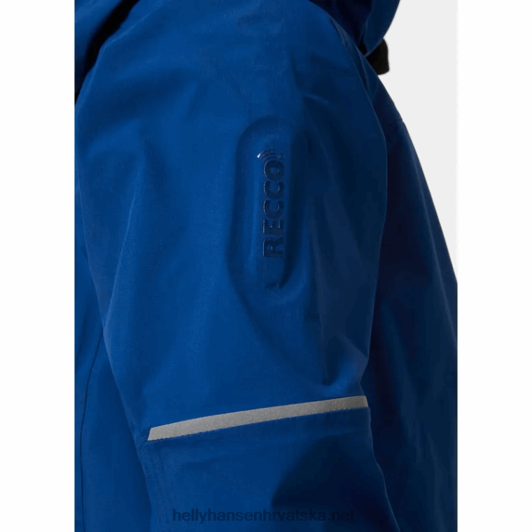 J0HV2814 juniorski elementi troslojna skijaška jakna djeca Helly-Hansen crno - Image 7