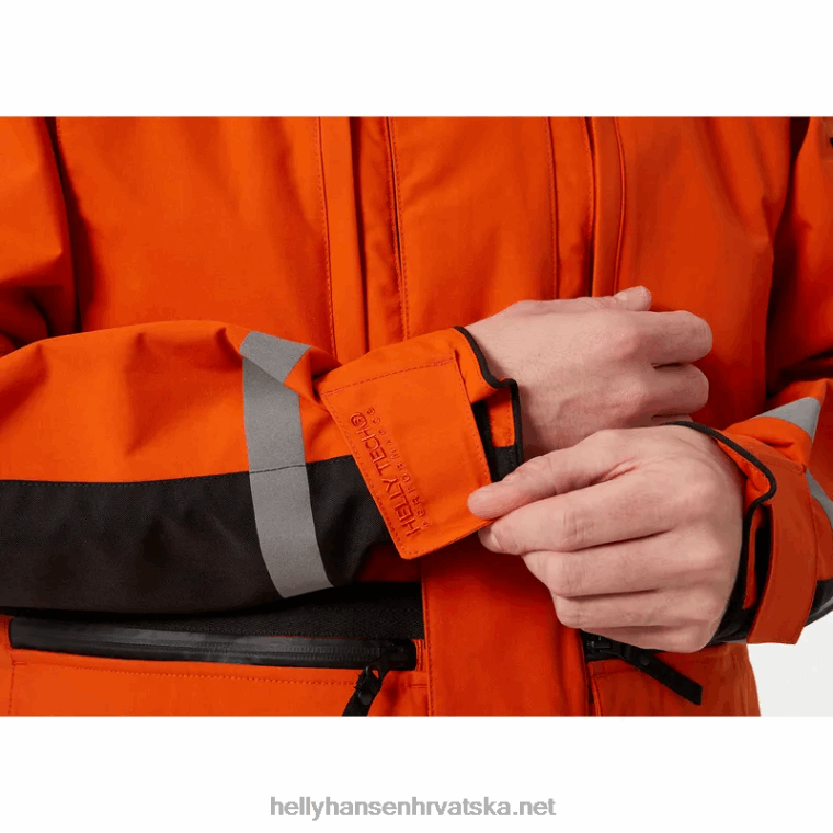 J0HV289 muška arctic prijelazna parka muškarci Helly-Hansen patrolni oran - Image 7