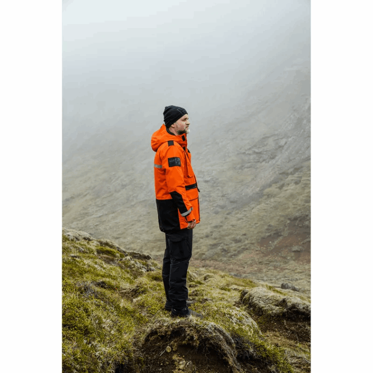 J0HV289 muška arctic prijelazna parka muškarci Helly-Hansen patrolni oran - Image 9