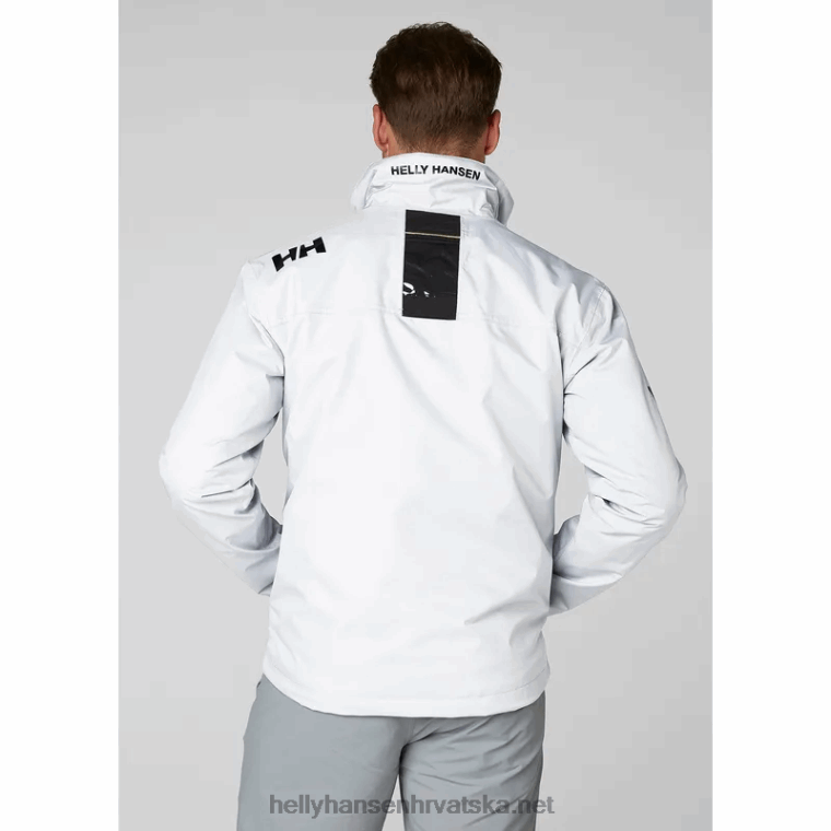 J0HV29 muška jakna za jedrenje za posadu muškarci Helly-Hansen bijela - Image 3