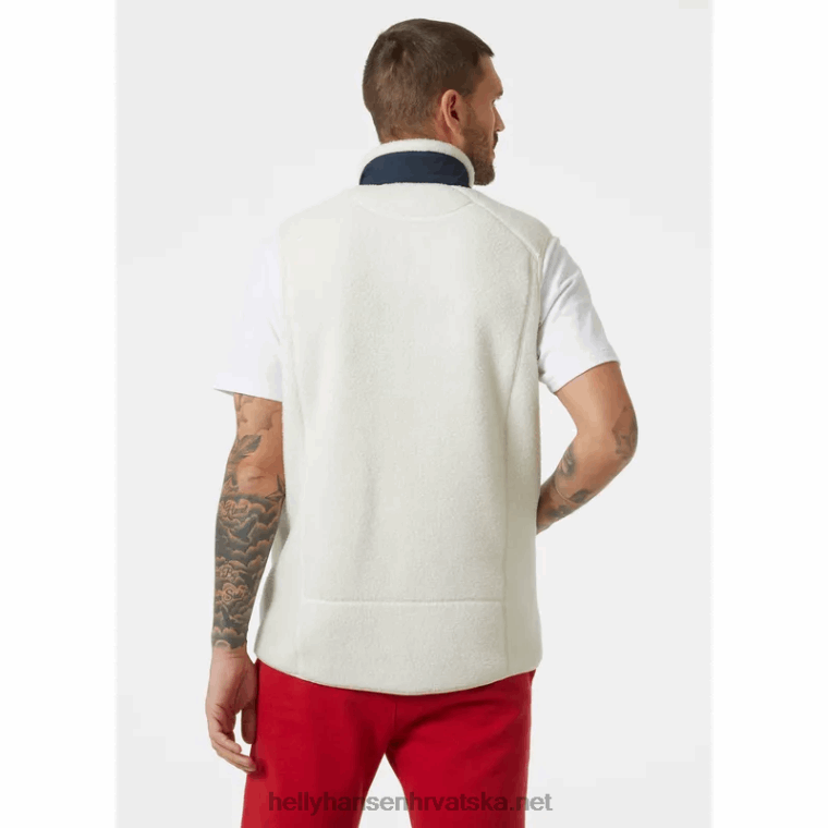 J0HV300 unisex panoramski prsluk od flisa muškarci Helly-Hansen snijeg - Image 3