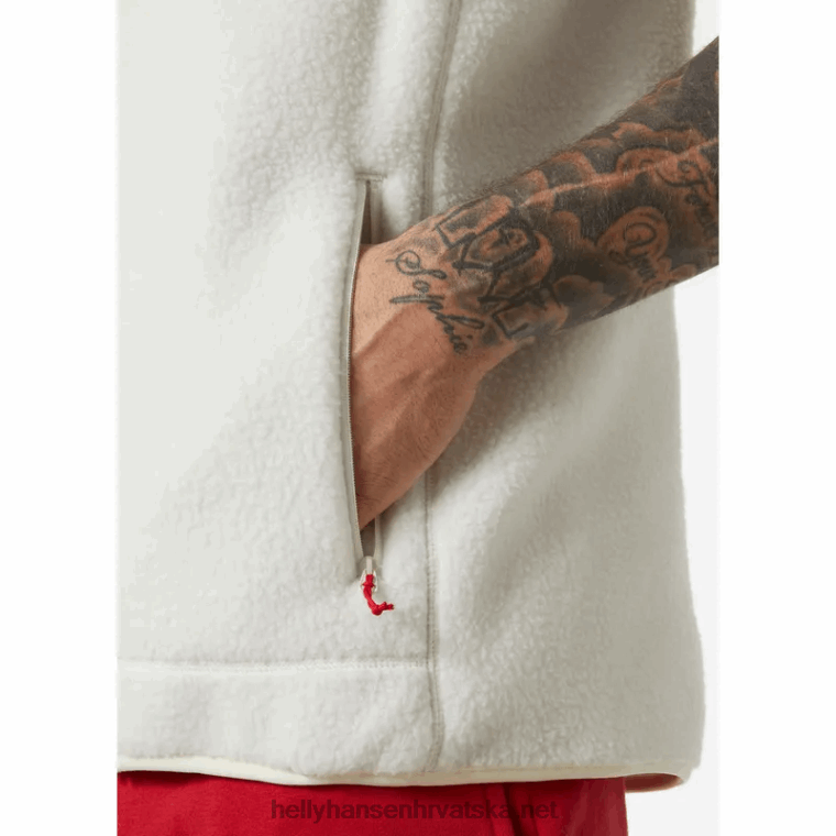 J0HV300 unisex panoramski prsluk od flisa muškarci Helly-Hansen snijeg - Image 6