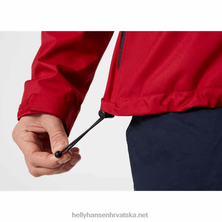 J0HV30 muška jakna za jedrenje za posadu muškarci Helly-Hansen Crvena - Image 5