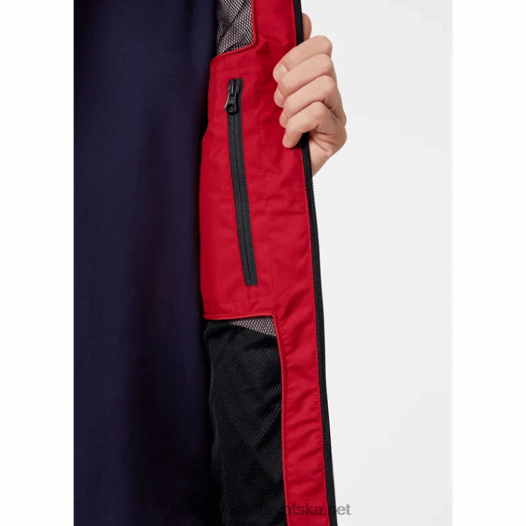 J0HV30 muška jakna za jedrenje za posadu muškarci Helly-Hansen Crvena - Image 6