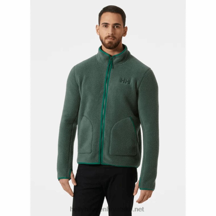 J0HV312 muška panoramska jakna od flisa muškarci Helly-Hansen najtamniji spr - Image 2