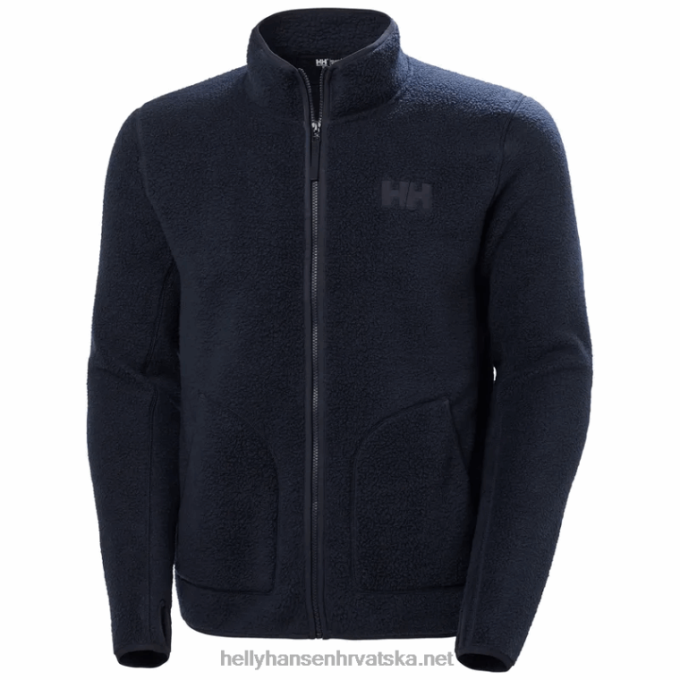 J0HV313 muška panoramska jakna od flisa muškarci Helly-Hansen mornarica - Image 1