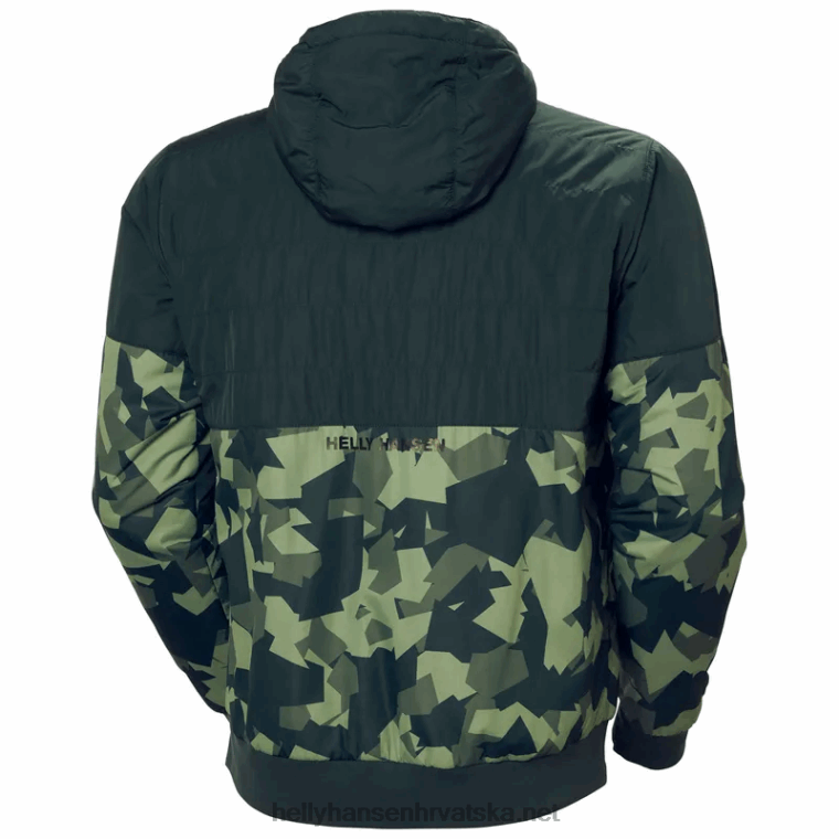 J0HV318 muška aktivna jesenja jakna s izolacijom muškarci Helly-Hansen najtamniji spr - Image 2
