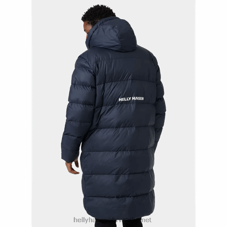 J0HV339 muška aktivna duga zimska parka muškarci Helly-Hansen mornarica - Image 3